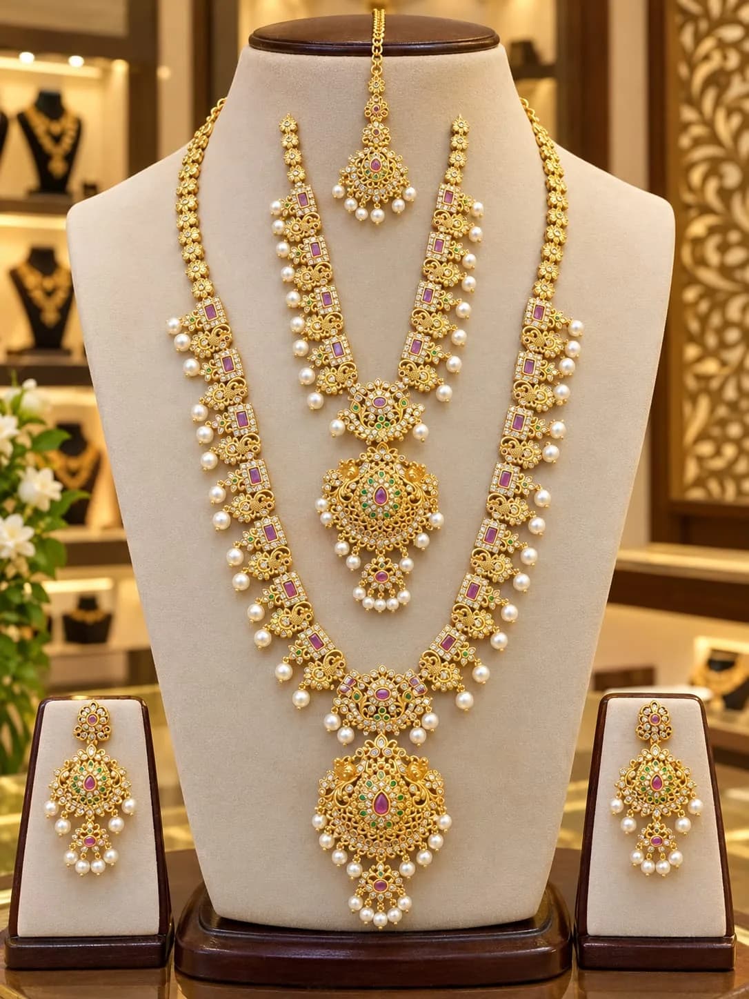 Bridal jewellery set