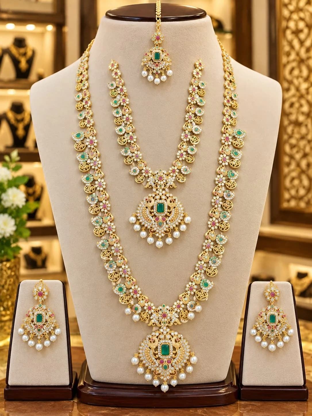 Bridal jewellery set