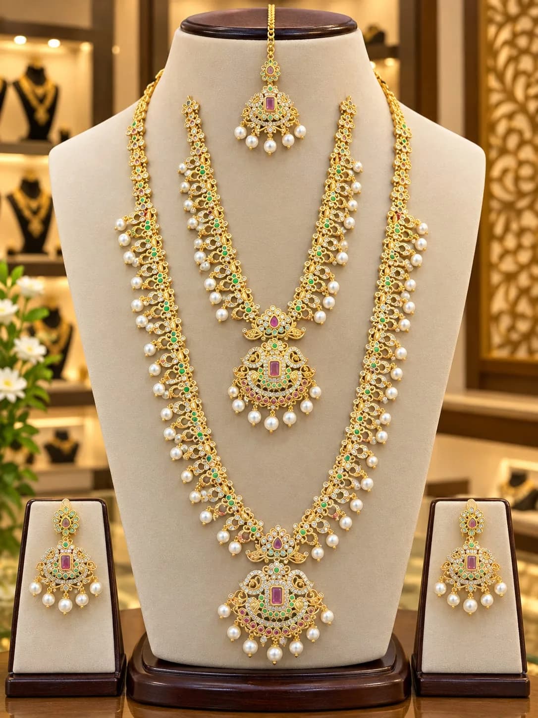 Bridal jewellery set